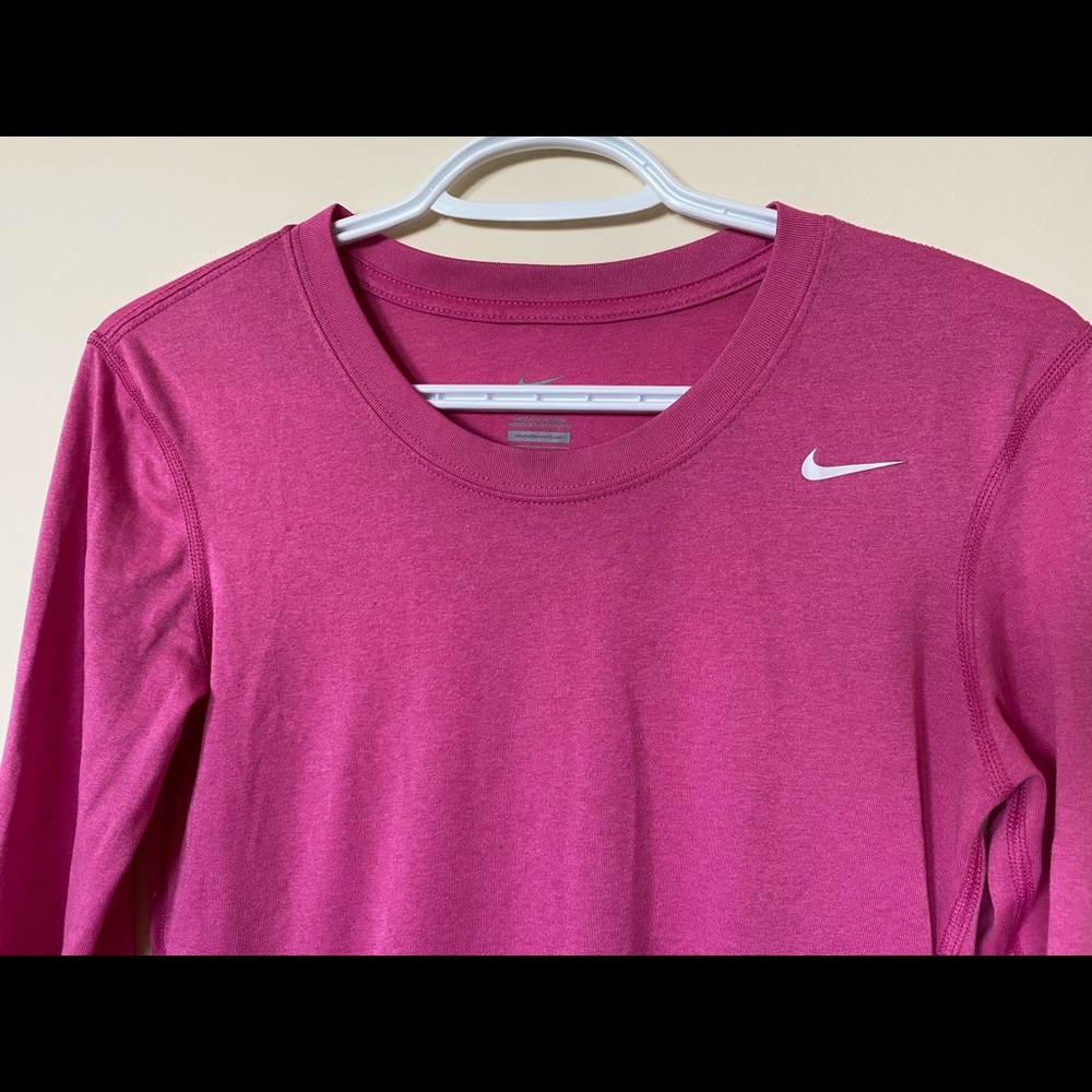 Long Sleeve Nike Top - Pink